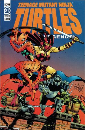 Teenage Mutant Ninja Turtles: Urban Legends issue 21-B Erik Larsen Cover