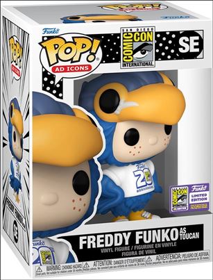 POP! Ad Icons Special Edition figure SE2 Freddy Funko as Toucan SDCC Exclusive
