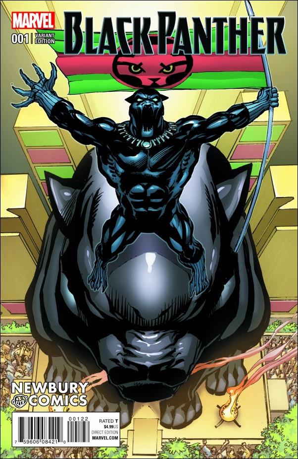 Black Panther (2016) issue 1-Q Neal Adams Newbury Comics Cover