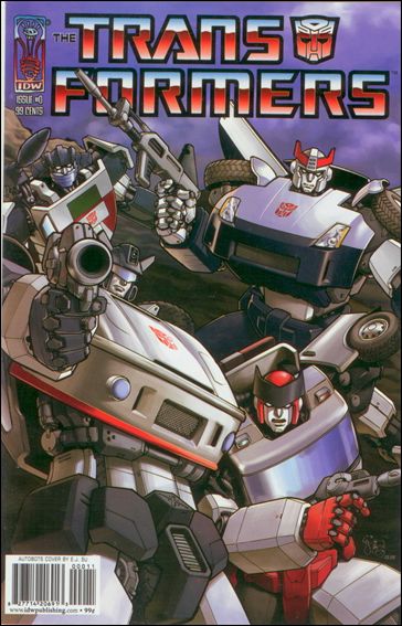 Transformers: Infiltration issue 0 E.J. Su "Autobots" Cover