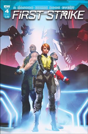 First Strike issue 4-C Alex Ronald Cover