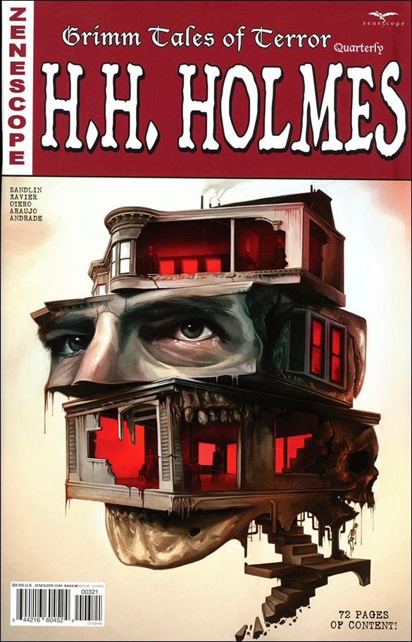 Grimm Tales of Terror Quarterly: H.H. Holmes issue 1-B David Seidman Cover