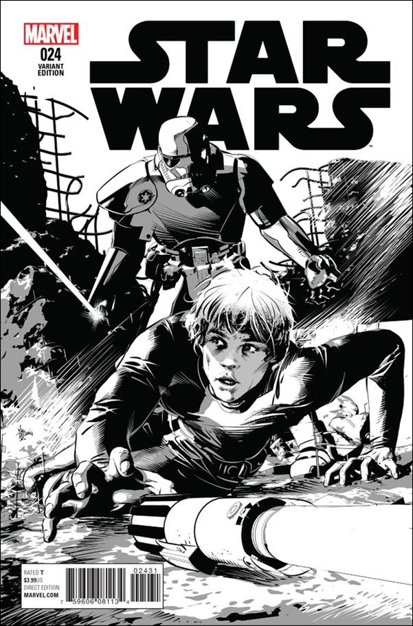 Star Wars (2015) issue 24-C Mike Deodato Jr. 1:100 Sketch Cover