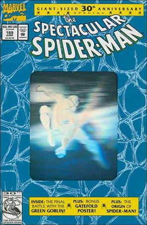 Spectacular Spider-Man (1976) issue 189 Hologram Cover