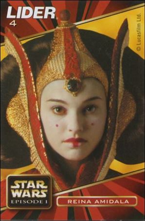 Star Wars: Episode I The Phantom Menace Lider (Promo) card 4 Reina (Queen) Amidala