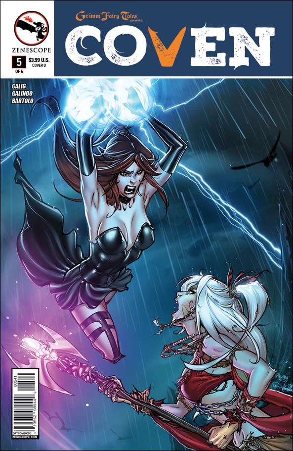 Grimm Fairy Tales Presents Coven issue 5-D Tina Valentino Cover