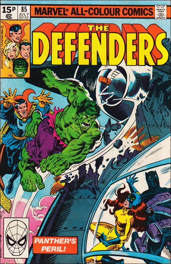 Defenders (1972) issue 85-B UK Price Cover