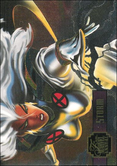 Marvel Annual Flair '95 (PowerBlast Subset) card 5 Storm