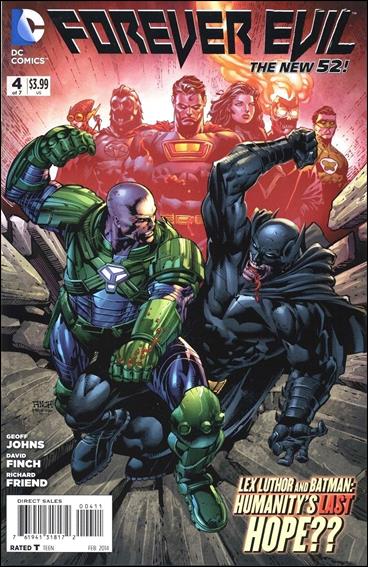 Forever Evil issue 4 David Finch Standard Cover