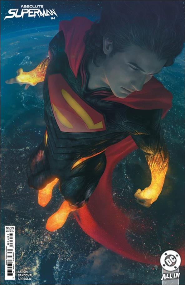 Absolute Superman issue 4-C Rahzzah Cardstock Cover