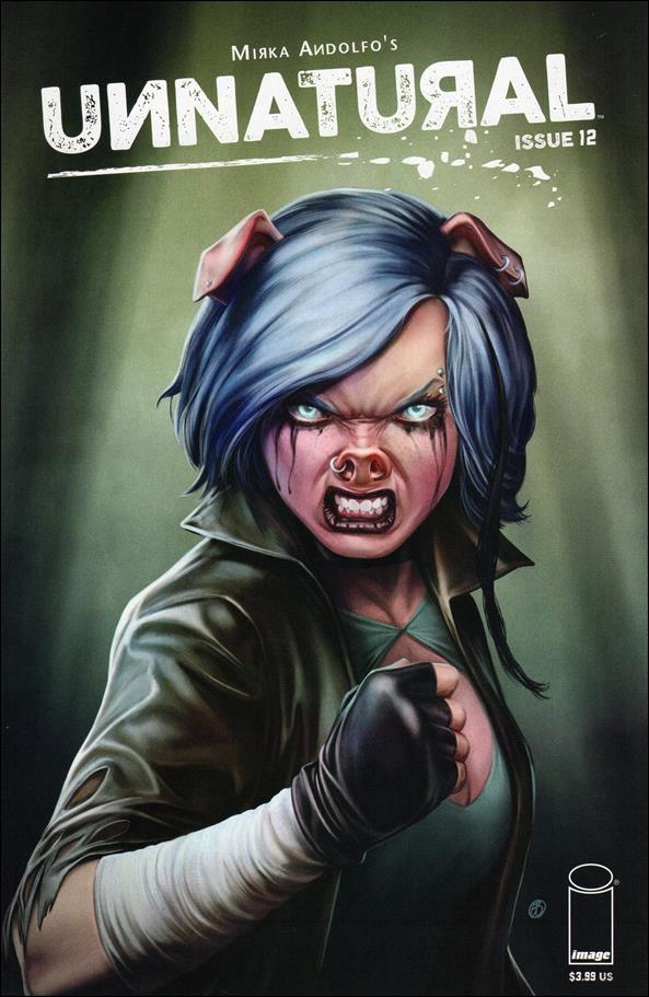 Unnatural issue 12-B Elia Bonetti Cover