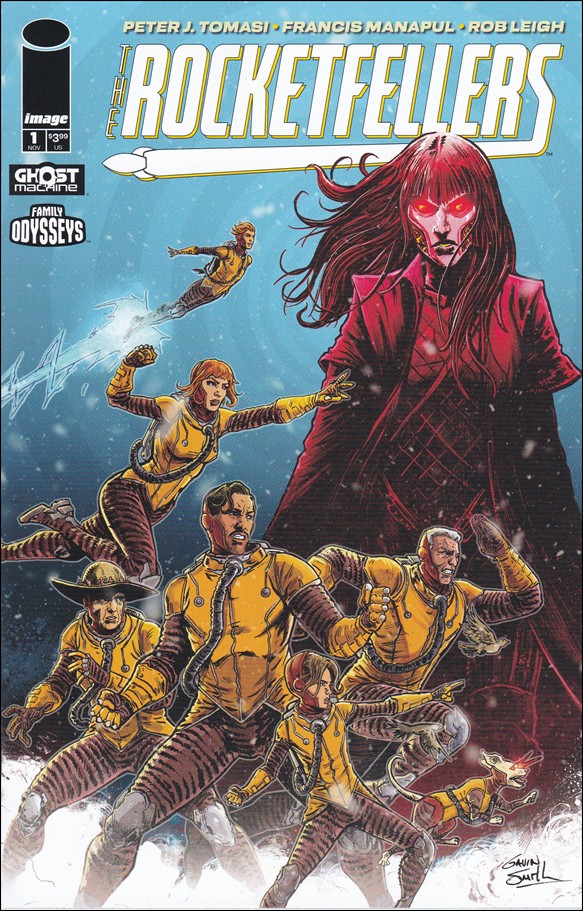Rocketfellers issue 1-I Retailer Exclusive Gavin Smith Cover