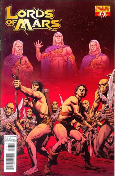 Lords of Mars issue 6-B Jose Malaga Subscription Cover