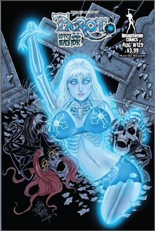 Tarot: Witch of the Black Rose issue 129 Crypt Chick Cover
