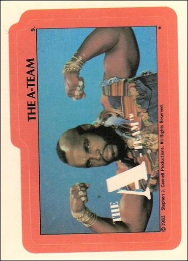 A-Team (Sticker Subset) card 9 The A-Team