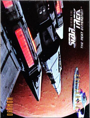 Star Trek: The Next Generation - The Episode Collection Season Five (Base Set) card 433 Darmok, Episode 102A
