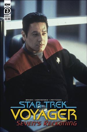 Star Trek: Voyager - Seven's Reckoning issue 3-B Photo Cover