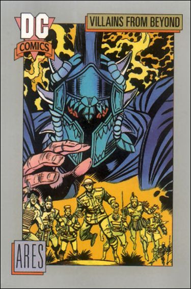 DC Cosmic Cards (Base Set) card 126 Ares