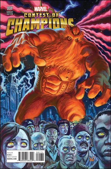 Contest of Champions issue 1-B Dan Brereton 1:10 Kirby Monsters Cover