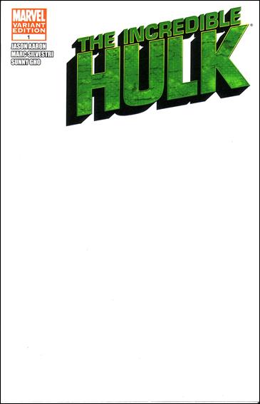 Incredible Hulk (2011)  issue 1-G Blank/Sketch Cover