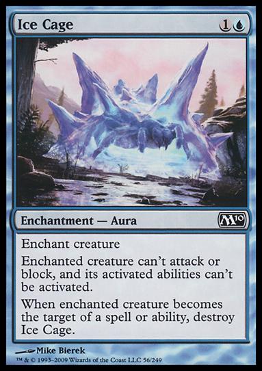 Magic the Gathering: 2010 Core Set (Base Set) card 56 Ice Cage