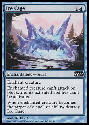 Magic the Gathering: 2010 Core Set (Base Set) card 56 Ice Cage