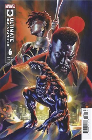 Ultimate Black Panther issue 6-B Felipe Massafera Cover