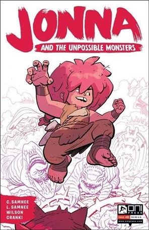 Jonna and the Unstoppable Monsters issue 1-G Chris Samnee Cover (2nd Printing)