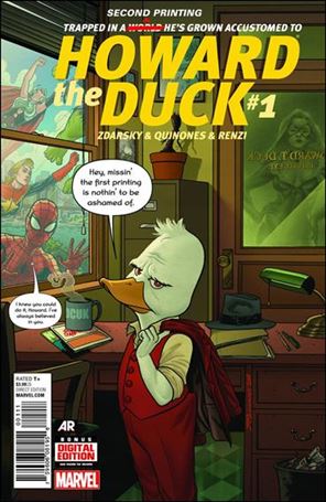 Howard the Duck (2015) issue 1-J Joe Quinones Cover (2nd Printing)