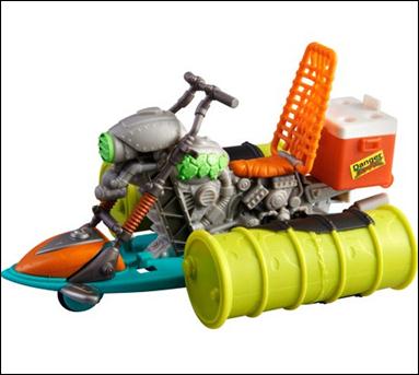 Teenage Mutant Ninja Turtles (2012) Vehicles and Playsets figure 12-B Mutagen Ooze Sewer Cruiser (Loose)