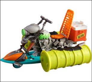 Teenage Mutant Ninja Turtles (2012) Vehicles and Playsets figure 12-B Mutagen Ooze Sewer Cruiser (Loose)