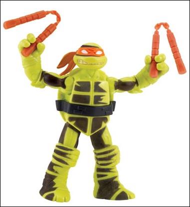 Teenage Mutant Ninja Turtles (2012) figure 92-B Shadow Ninja Color Change Mikey (Loose)