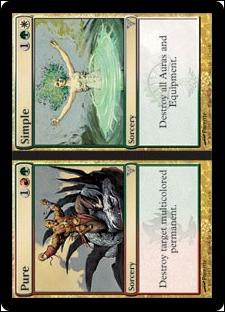 Magic the Gathering: Dissension (Base Set) card 154 Pure/Simple