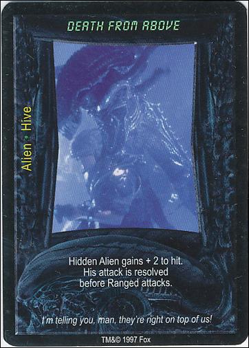 Aliens/Predator (Base Set) card 92 Death From Above
