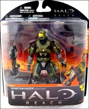 Halo Reach (Series 1) figure 6 Spartan Hazop custom (male)