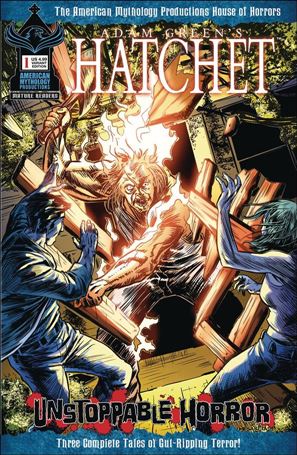 Hatchet: Unstoppable Horror issue 1-B Cyrus Mesarcia Cover