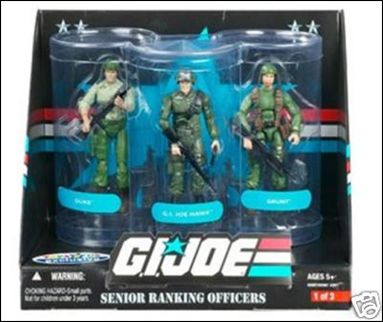 G.I. Joe 25th Anniversary Battle Packs figure 10 GIJoe Senior Ranking Officers (TRU exclusive)