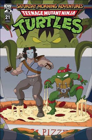 Teenage Mutant Ninja Turtles: Saturday Morning Adventures Continued issue 21 Dan Schoening Cover
