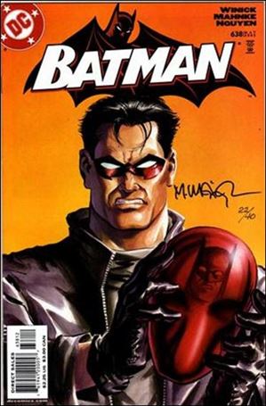Batman (1940) issue 638-C DF Red Hood Cover (Signed By Matt Wagner) 1/40