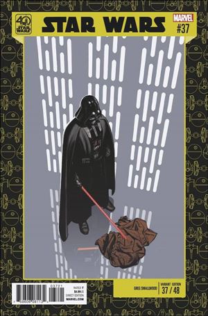 Star Wars (2015) issue 37-C Greg Smallwood Star Wars 40th Anniversary Cover