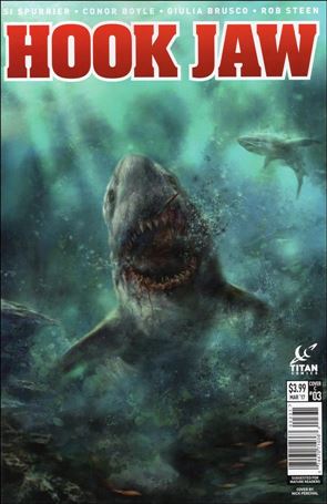 Hook Jaw issue 3-C Nick Percival Cover