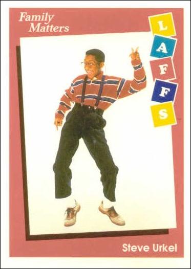 Laffs (Base Set) card 28 Steve Urkel