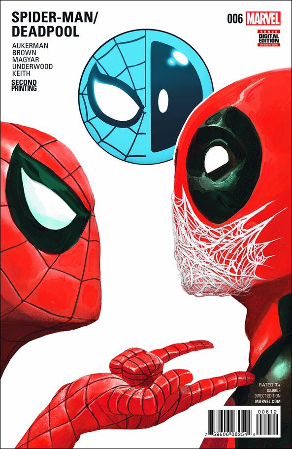 Spider-Man/Deadpool issue 6-C Mike del Mundo Cover (2nd Printing)