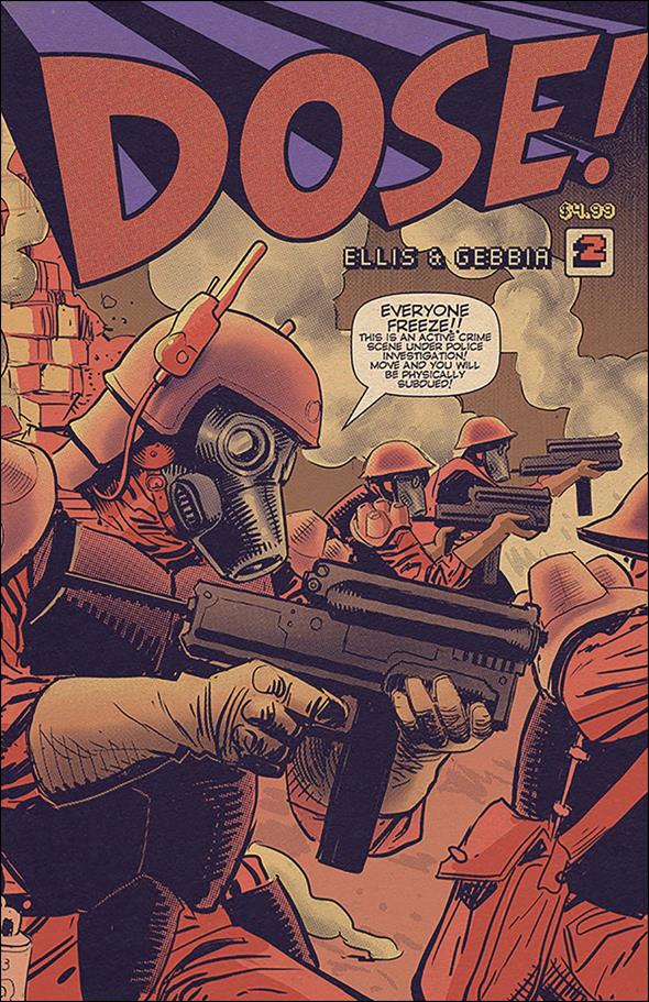 Dose! issue 2-B "Everyone Freeze" Cover