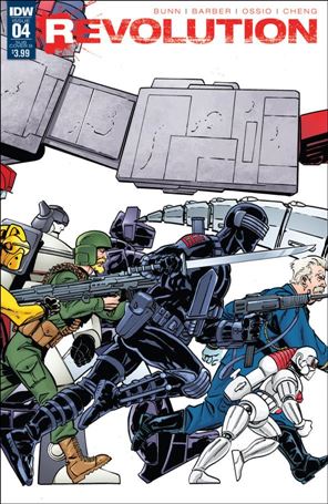 Revolution issue 4-C John Byrne Subscription Wraparound Cover