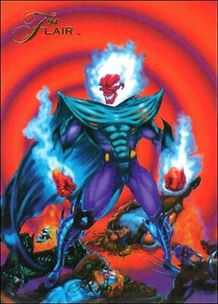 Marvel Annual Flair '94 (Base Set) card 125 Zarathos