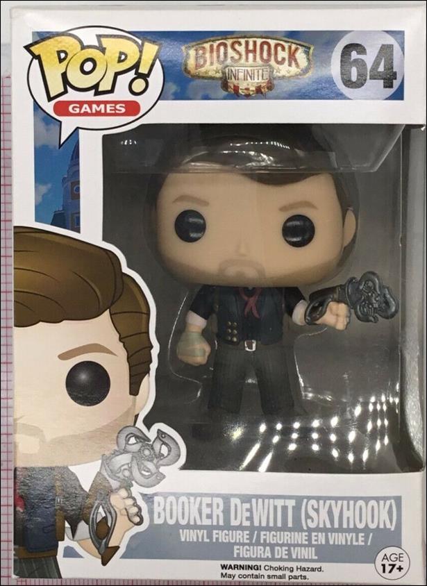 POP! Games figure 64 Booker DeWitt SkyHook