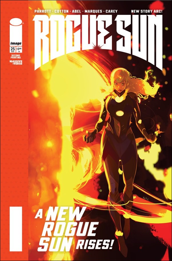 Rogue Sun issue 25-C Stefano Simeone Cover (Second Printing)