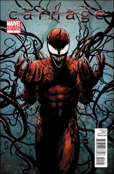 Carnage (2010) issue 1-B Patrick Zircher Cover