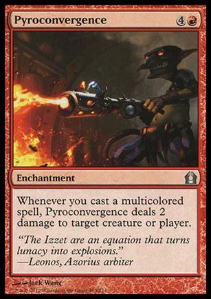 Magic the Gathering: Return to Ravnica (Base Set) card 103 Pyroconvergence